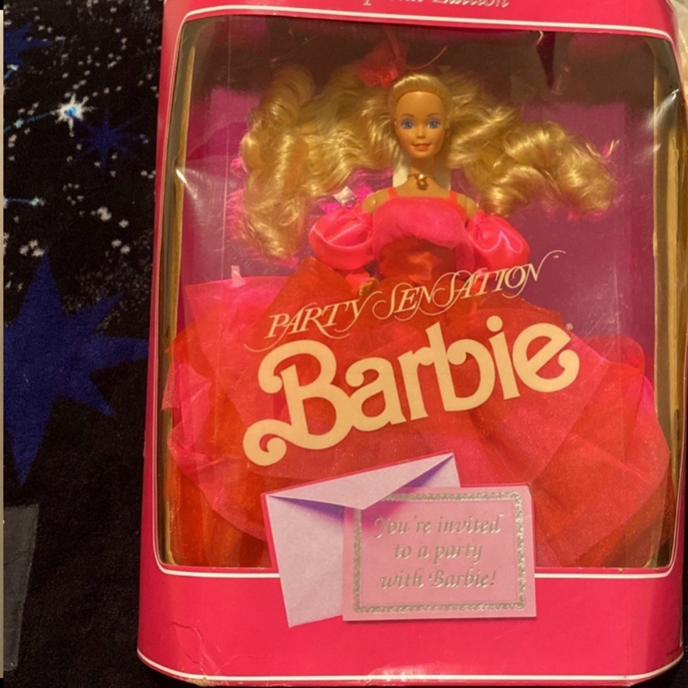 MATTEL BARBIE PARTY SENSATION 1990 (NIB)